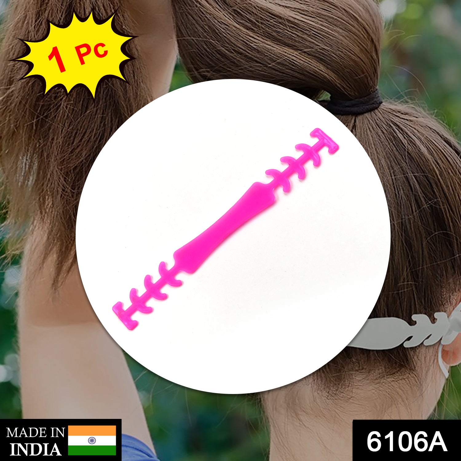 6106A Mask Extension Belt and strap Used for extended face mask string to get rid from pain in ear (1 Pc) 6106A Mask Extension Belt and strap Used for extended face mask string to get rid from pain in ear (1 Pc)